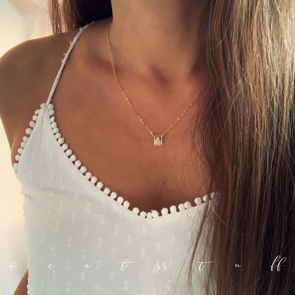 Petite Scapular Necklace - Picture 4 of 14